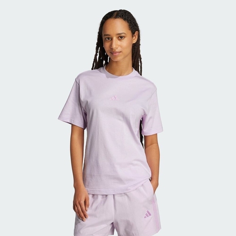 adidas阿迪达斯2025女子W 3S SJ T针织无领短TJE1238