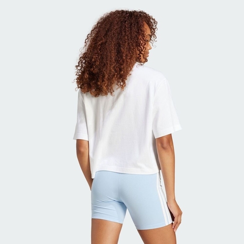 adidas阿迪达斯2025女子W BL SJ BF T针织无领短TJG8737