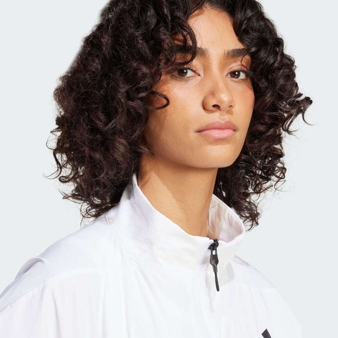 adidas阿迪达斯2025女子W Z.N.E. WV TT梭织无帽外套JW1754