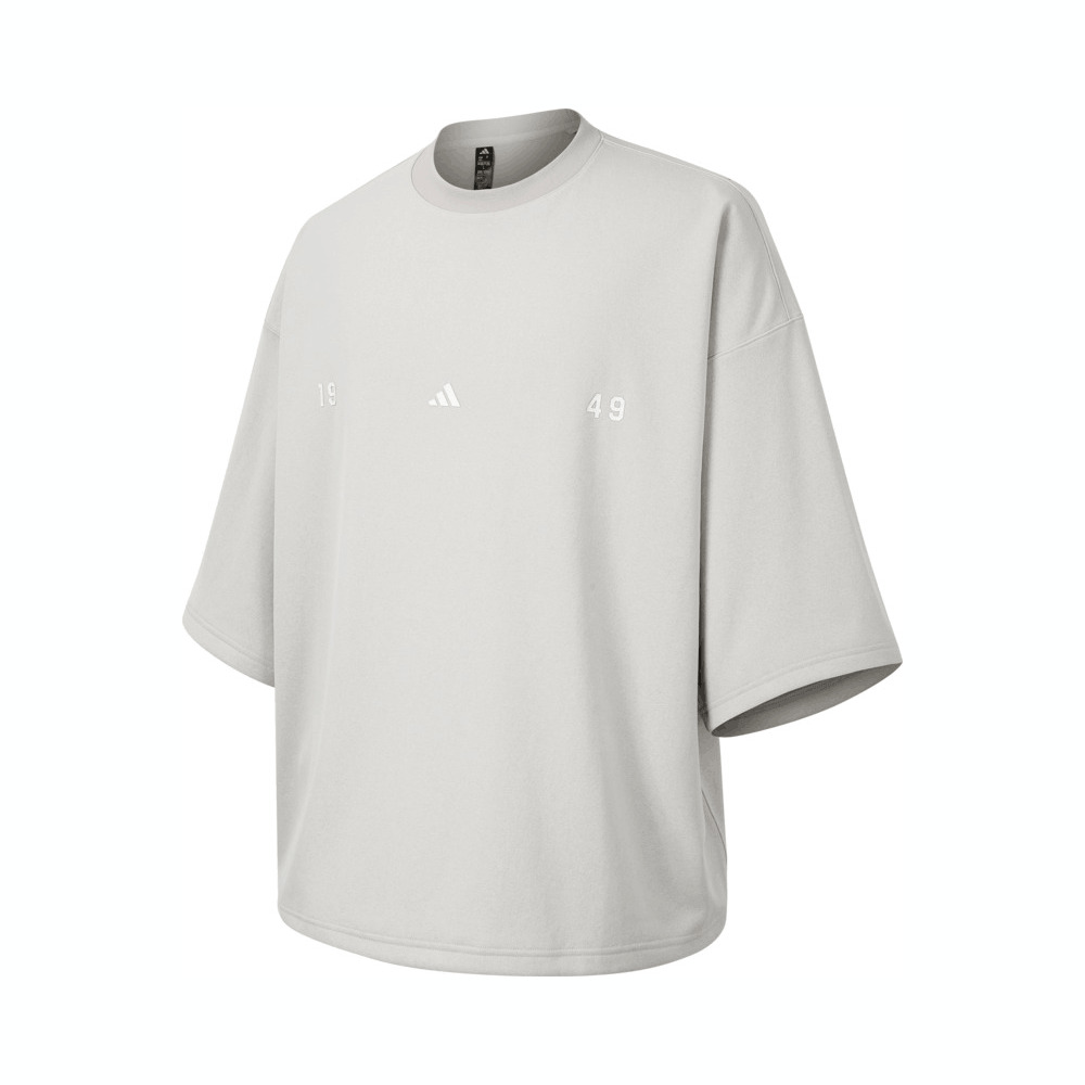 adidas阿迪达斯2025男子ST FL TEE针织无领短TJL6069