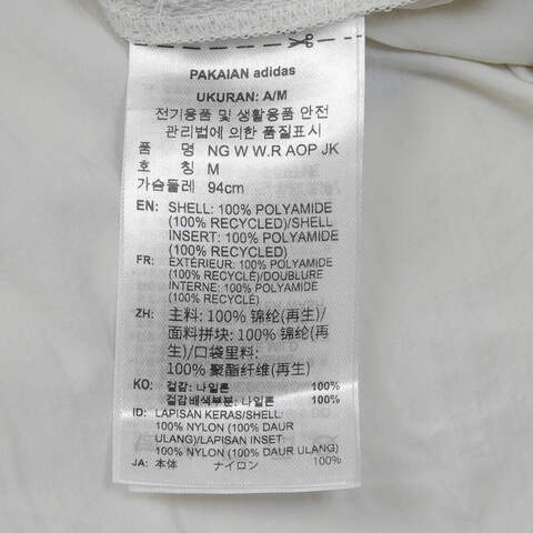 adidas阿迪达斯2025女子NG W W.R AOP JK梭织连帽外套JD5836