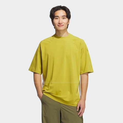 adidas阿迪达斯2025男子TH TEE针织无领短TJZ8429