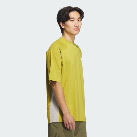 adidas阿迪达斯2025男子TH TEE针织无领短TJZ8429