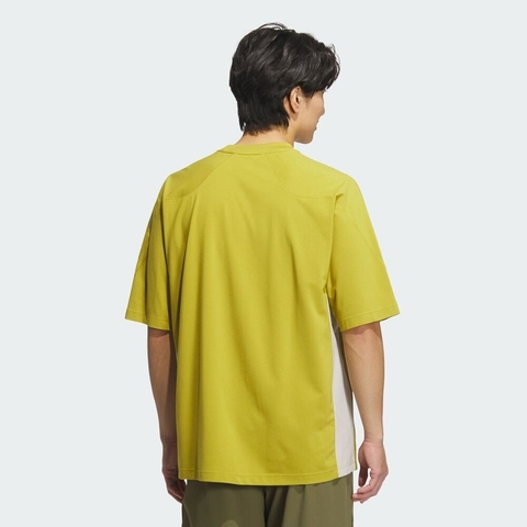 adidas阿迪达斯2025男子TH TEE针织无领短TJZ8429