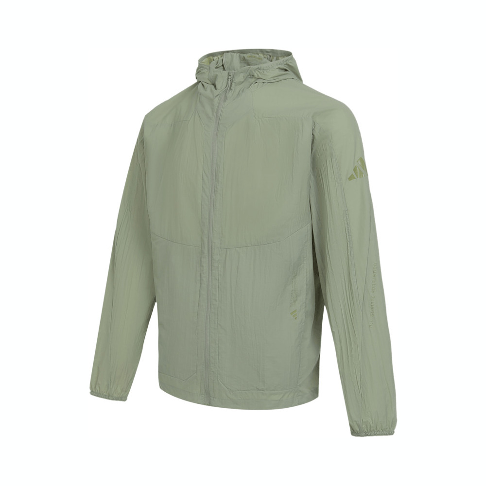 adidas阿迪达斯2025男子TH LW WV JKT梭织连帽外套JZ8403