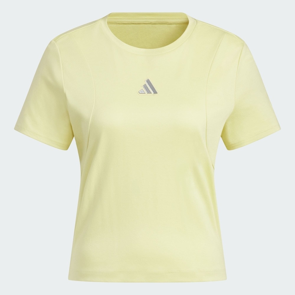 adidas阿迪达斯2025女子MT SS TEE针织无领短TJM8818