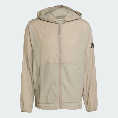 adidas阿迪达斯2025男子M CE Q2 WB UPF梭织连帽外套JF3293