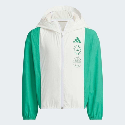 adidas阿迪达斯2025男小童LB LW WV JKT梭织连帽外套JL7559