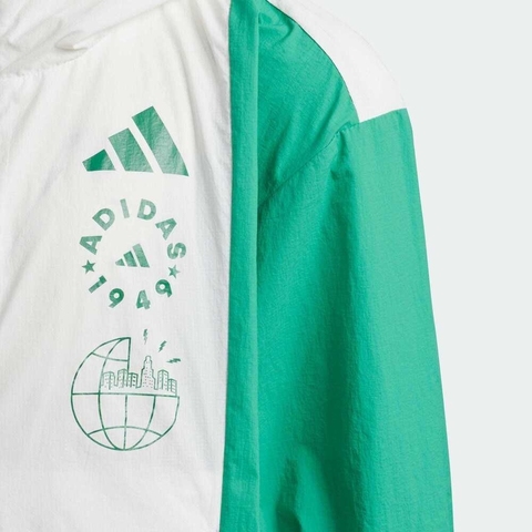 adidas阿迪达斯2025男小童LB LW WV JKT梭织连帽外套JL7559