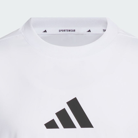 adidas kids阿迪达斯小童2025男大童Z.N.E SS TEE针织无领短TJL9282