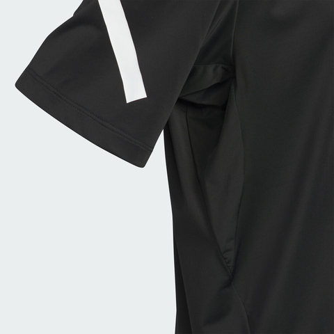 adidas kids阿迪达斯小童2025男大童Z.N.E SS TEE针织无领短TJW7062