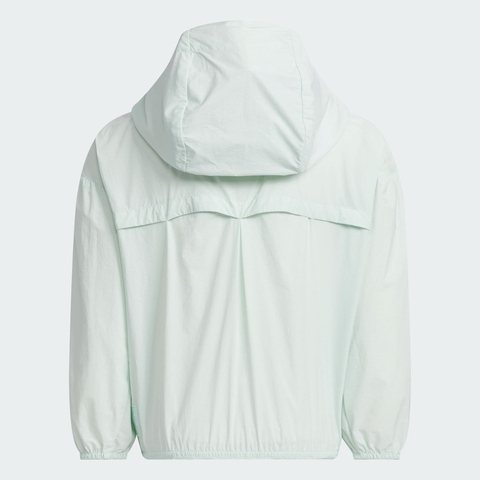 adidas阿迪达斯2025女小童LG LW WV JKT梭织连帽外套JL7573