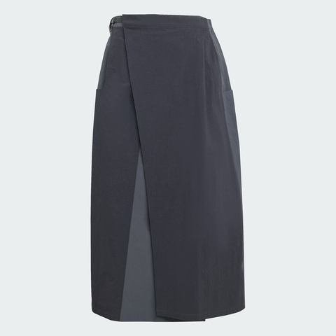 adidas阿迪达斯2025女子NG W W.R SKIRT梭织长裙JD5843