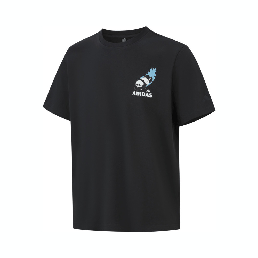 adidas阿迪达斯2025男子M GFX TEE针织无领短TKC0975