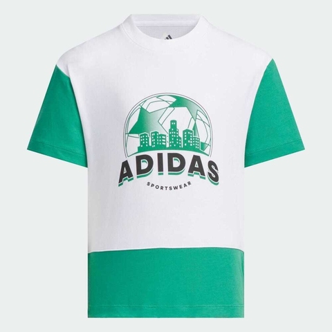 adidas kids阿迪达斯小童2025男小童LK TEE KN SET短袖套服JL7564