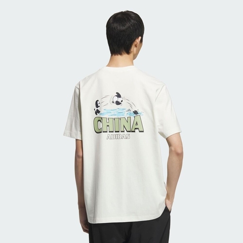 adidas阿迪达斯2025男子M GFX TEE针织无领短TKC3368