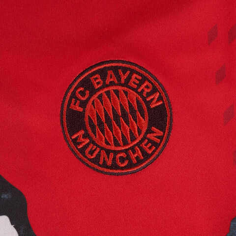 adidas阿迪达斯2025男大童FCB PRESHI Y针织无领短TJE6774