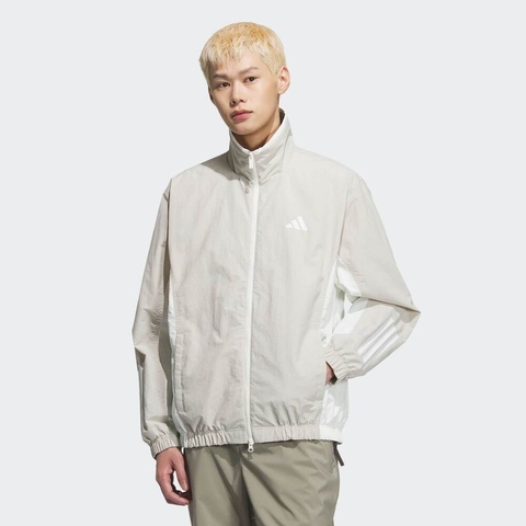 adidas阿迪达斯2025男子M WOVEN JKT1梭织无帽外套KC3921