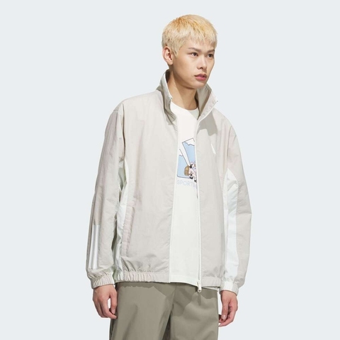 adidas阿迪达斯2025男子M WOVEN JKT1梭织无帽外套KC3921