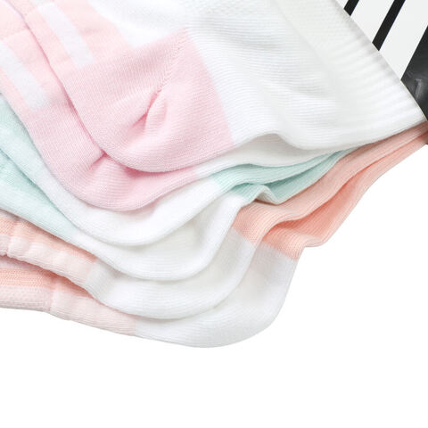 adidas阿迪达斯2025女大童KIDS MSH SCK 3P短袜优惠装JN3850