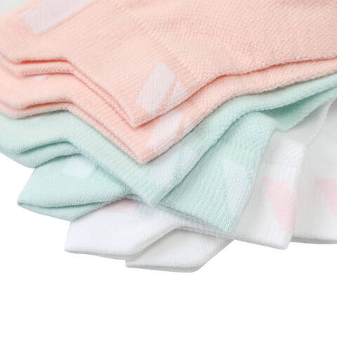 adidas阿迪达斯2025女大童KIDS MSH SCK 3P短袜优惠装JN3850