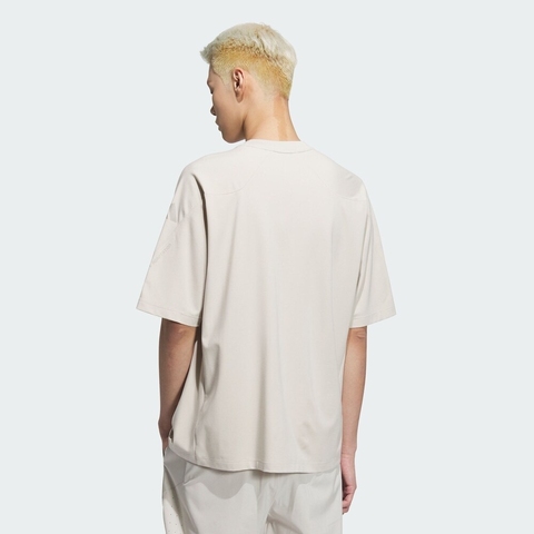 adidas阿迪达斯2025男子TH TEE针织无领短TJZ8433