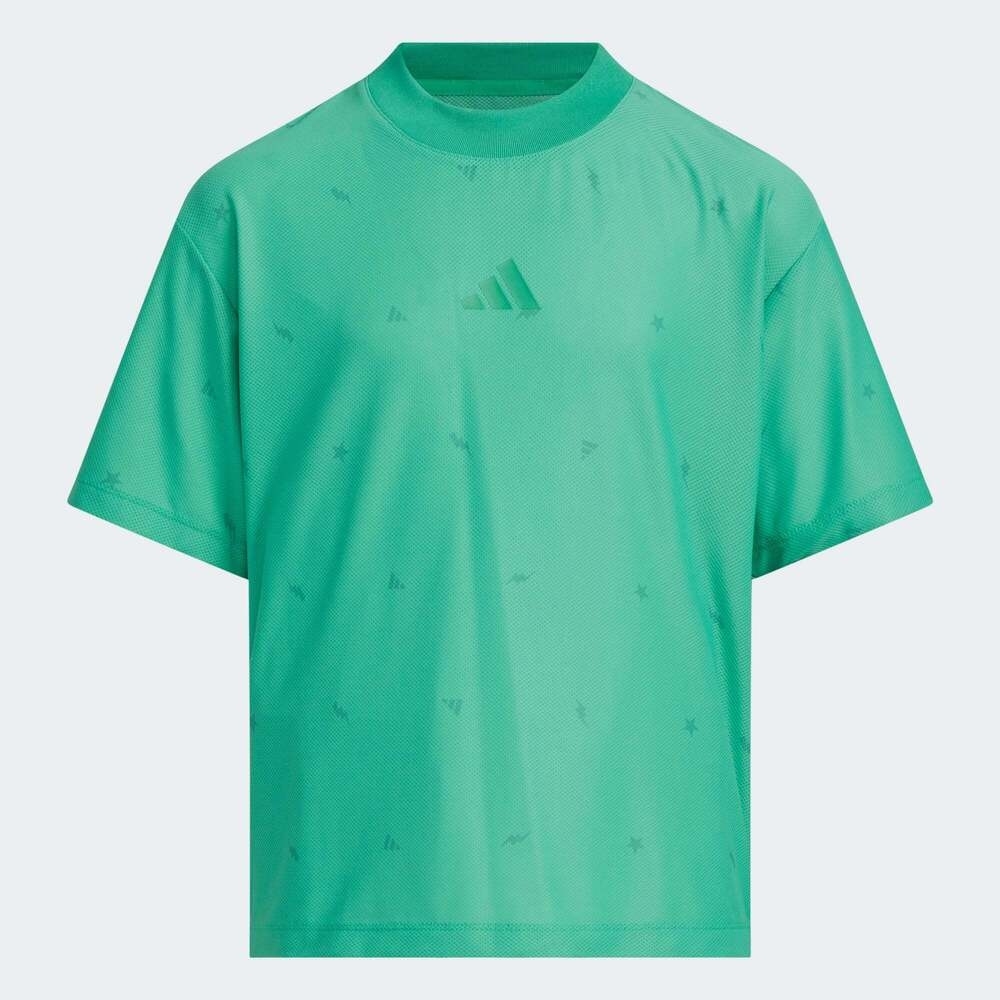 adidas kids阿迪达斯小童2025男大童JB PES SS TEE梭织无领短TJL7520