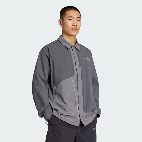 adidas阿迪达斯2025男子XPL A.R LS SH梭织长袖衬衫KA3281