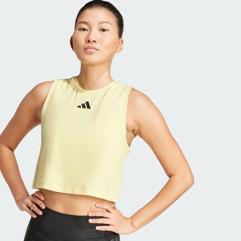 adidas阿迪达斯2025女子BOXY TANK 3S运动背心JG6182