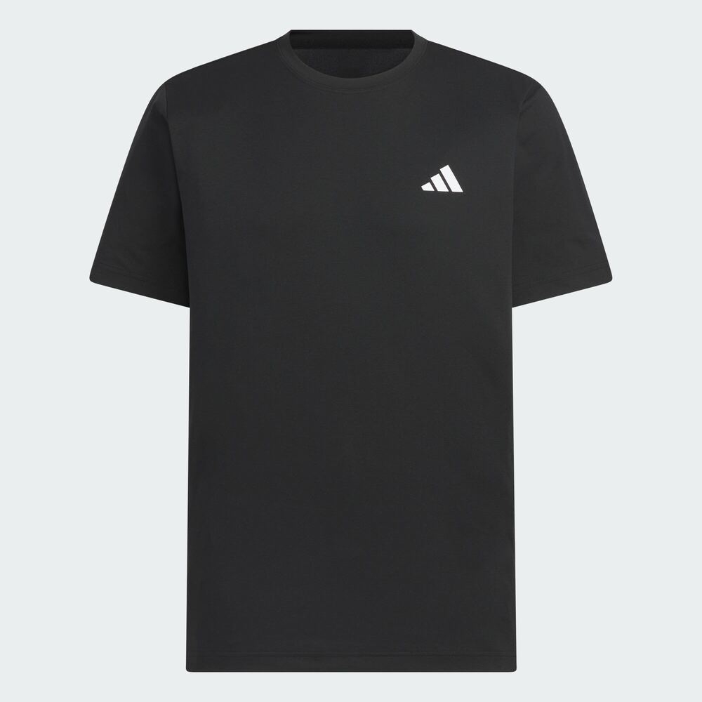 adidas阿迪达斯2025男子FI MH SS TEE梭织无领短TKC3090