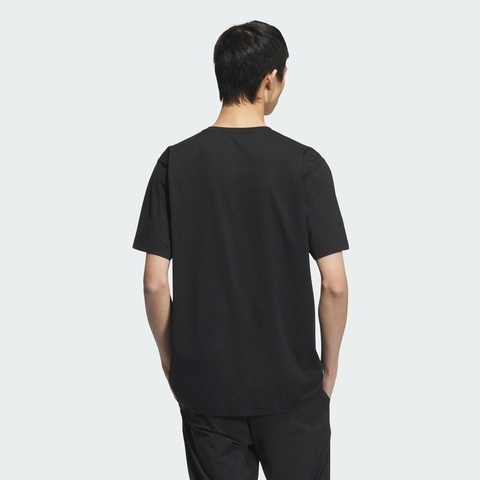 adidas阿迪达斯2025男子FI MH SS TEE梭织无领短TKC3090