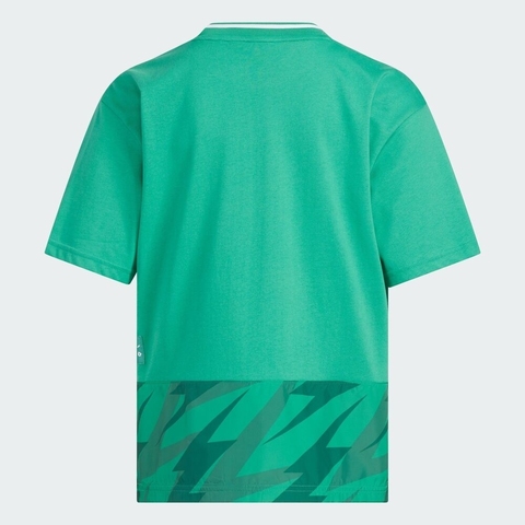 adidas kids阿迪达斯小童2025男大童JK CO SS TEE针织无领短TKA1007