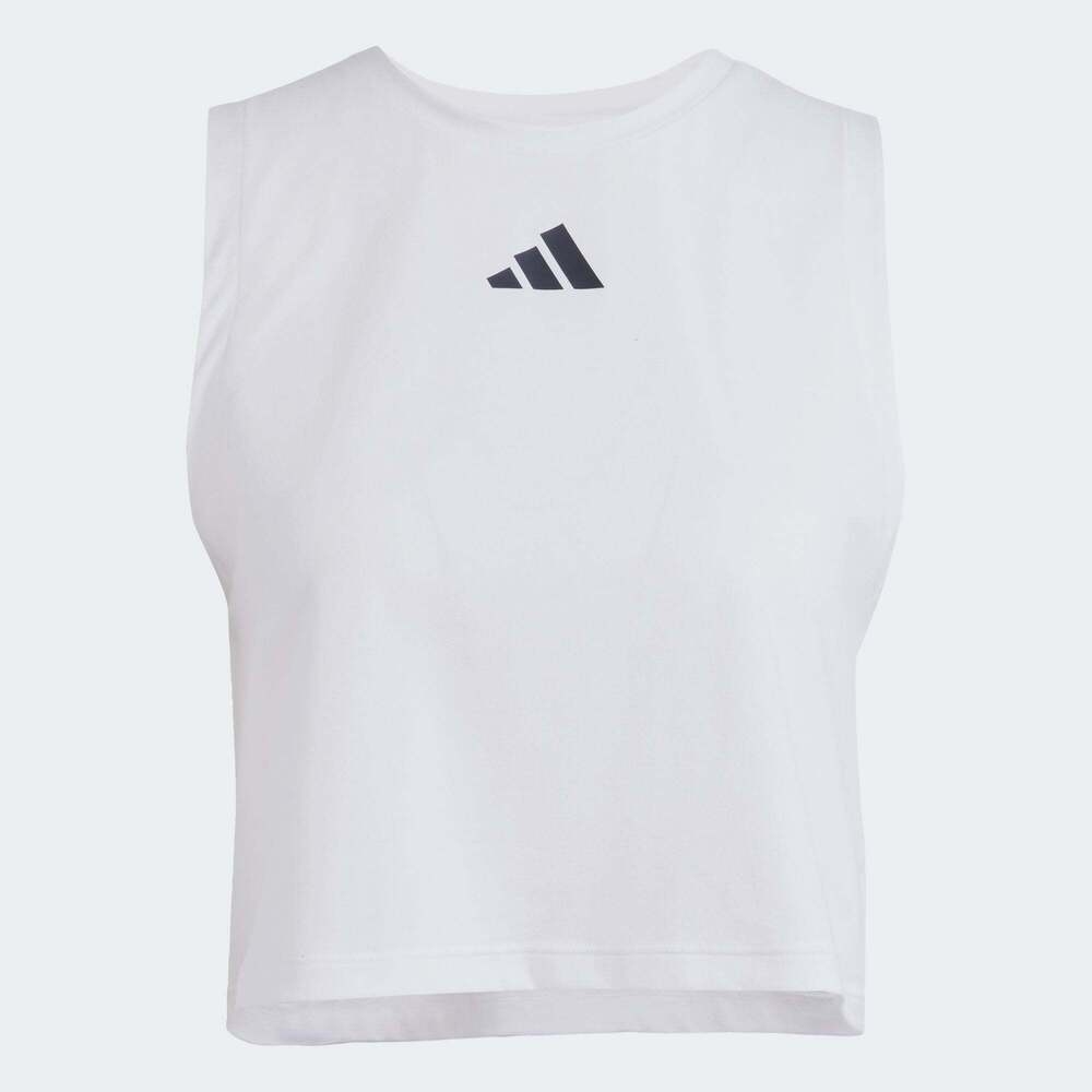 adidas阿迪达斯2025女子BOXY TANK 3S运动背心JJ3496