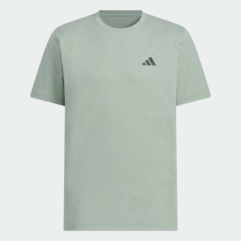 adidas阿迪达斯2025男子FI MH SS TEE梭织无领短TKC3092
