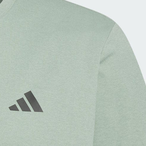 adidas阿迪达斯2025男子FI MH SS TEE梭织无领短TKC3092