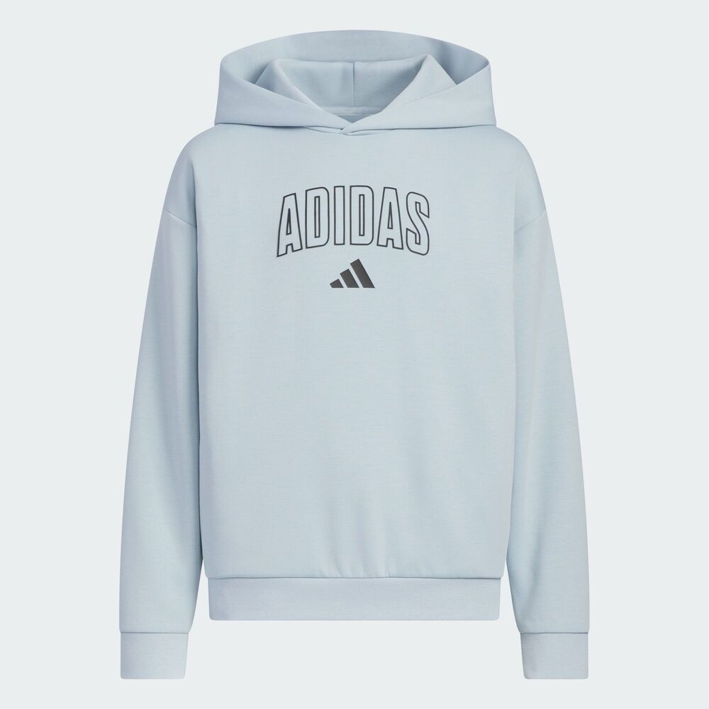 adidas kids阿迪达斯小童2025男大童JK KN HOODY针织无帽卫衣KC1549