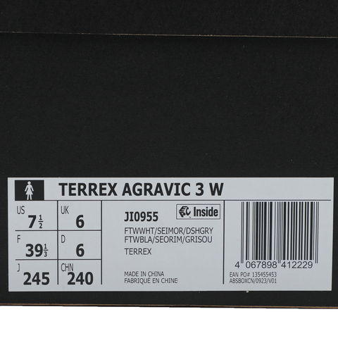 adidas阿迪达斯2025女子TERREX AGRAVIC 3 W户外常规JI0955