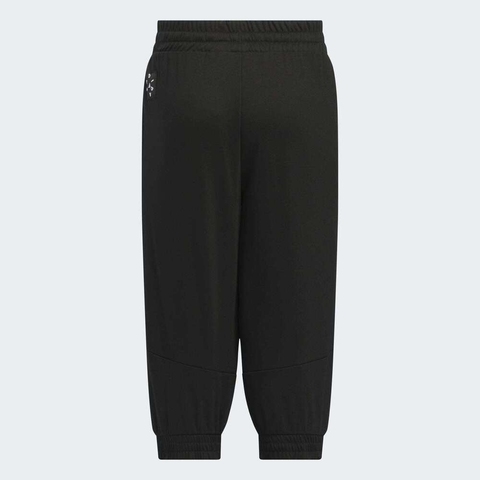 adidas kids阿迪达斯小童2025男小童LK KN 3/4 PNT针织中裤JL7572