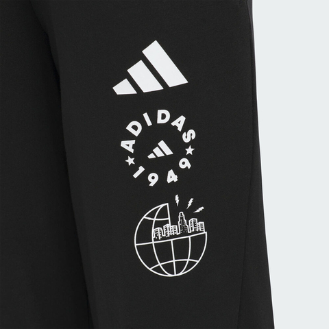 adidas kids阿迪达斯小童2025男小童LK KN 3/4 PNT针织中裤JL7572