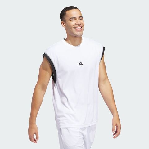 adidas阿迪达斯2025男子BOS TANK运动背心JN4724