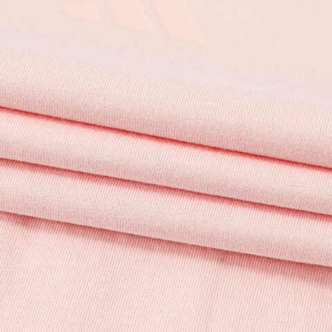 adidas阿迪达斯2025女大童JG CO SEE TEE针织无领短TJL7544