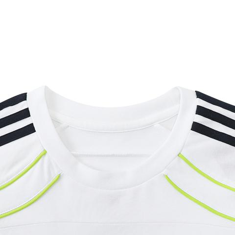 adidas阿迪达斯2025男子REAL UBP TEE针织无领短TJF2591