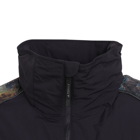 adidas阿迪达斯2025女子NG W W.R AOP JK梭织连帽外套JD5837