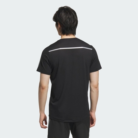adidas阿迪达斯2025男子OTR COOLER TEE梭织无领短TJY6982