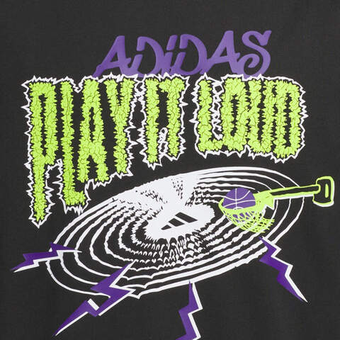 adidas阿迪达斯2025男子BB MUSIC TEE针织无领短TKA2297