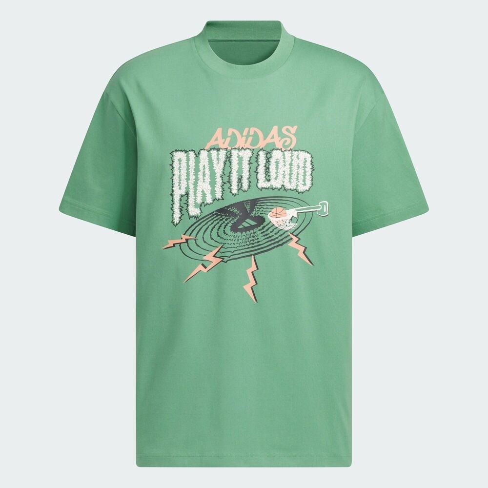 adidas阿迪达斯2025男子BB MUSIC TEE针织无领短TKA2298