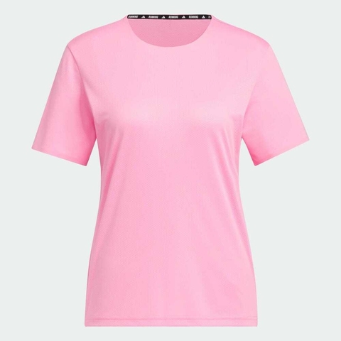 adidas阿迪达斯2025女子ESS SS TEE W梭织无领短TJZ2204