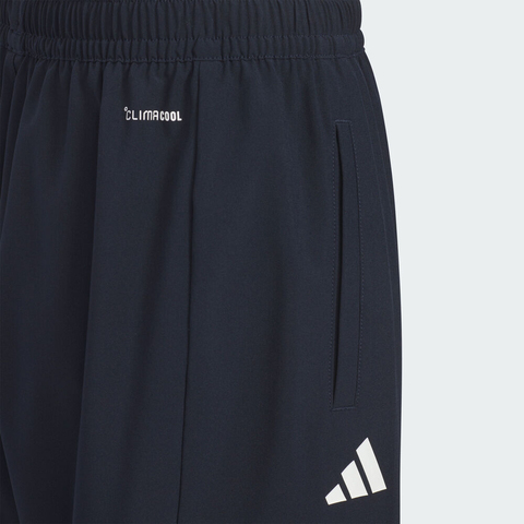 adidas阿迪达斯2025男大童JK WV PNT梭织长裤KC1558