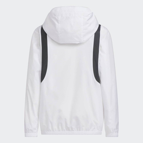 adidas阿迪达斯2025男大童JK HD JKT梭织连帽外套KC1553