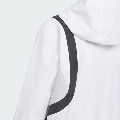 adidas阿迪达斯2025男大童JK HD JKT梭织连帽外套KC1553